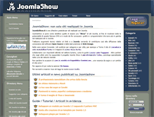 Tablet Screenshot of joomlashow.it